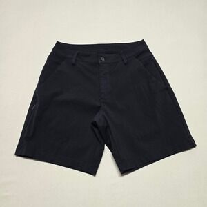 BYLT Premium Basics Mens Black Everyday Performance Shorts Size 30 Stretch Slim